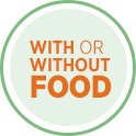 WITH OR WITHOUT FOOD